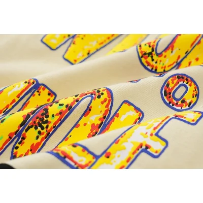 Футболка Rrr123 With Creative Print And Text "Cream" фото № 6