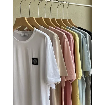 Футболка Stone Island With Black Patch "White" фото № 3 Футболка Stone Island With Black Patch "White" фото № 3