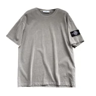 Футболка Stone Island Patch Four-Pointed Star "Gray/Brown"