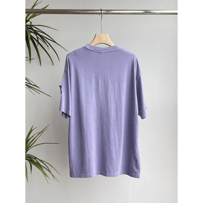 Футболка Stone Island Without Inscriptions But With Patch "Lilac" фото № 2