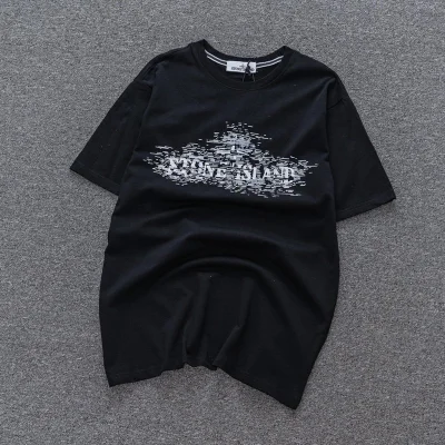 Футболка Stone Island Ripple "Black" фото № 2