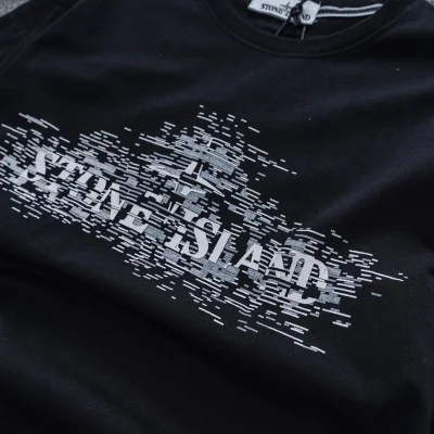 Футболка Stone Island Ripple "Black" фото № 6