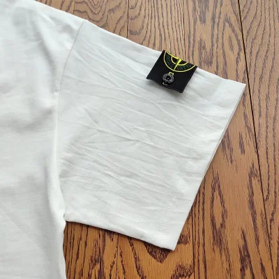 Футболка Stone Island Cotton With Patch "White" фото № 8 Футболка Stone Island Cotton With Patch "White" фото № 8