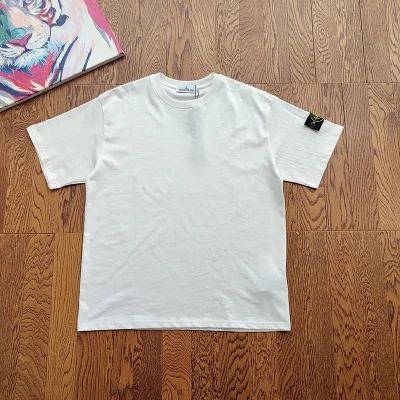 Футболка Stone Island Cotton With Patch "White" фото № 9 Футболка Stone Island Cotton With Patch "White" фото № 9