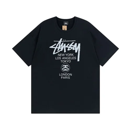Футболка Stussy Cities "Black"