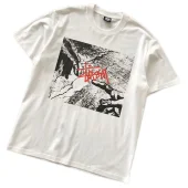 Футболка Stussy Logo Between Hands "White"