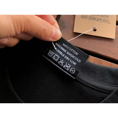 Футболка Stussy Wolf With Playing Card Inside Circle "Black" фото № 3