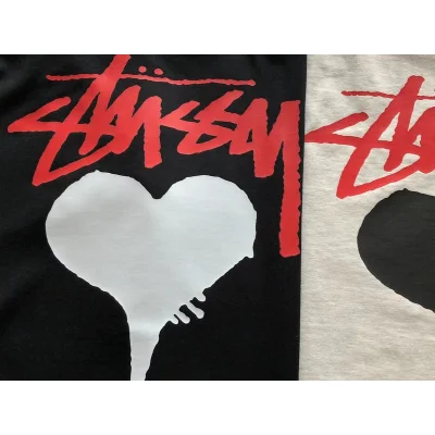 Футболка Stussy Heart And Logo "Black" фото № 5 Футболка Stussy Heart And Logo "Black" фото № 5
