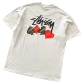Футболка Stussy Playing Card Suits "White"