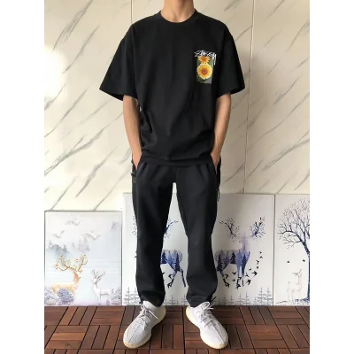 Футболка Stussy Flower Prints In Squares "Black" фото № 8 Футболка Stussy Flower Prints In Squares "Black" фото № 8