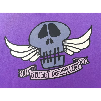 Футболка Stussy Design Corp 22 "Violet" фото № 3