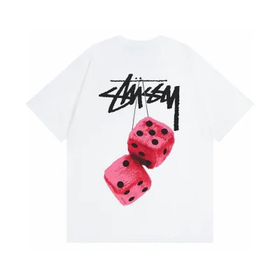 Футболка Stussy Dice And Logo "White" фото № 2 Футболка Stussy Dice And Logo "White" фото № 2