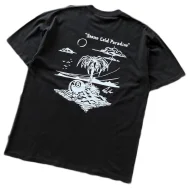 Футболка Stussy Palm Tree With Billiard Ball "Black"