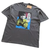Футболка Stussy Child With Inscription Print "Gray"
