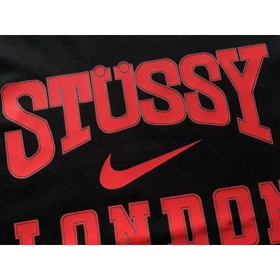 Футболка Stussy City Name Lettering Front "Black" фото № 6