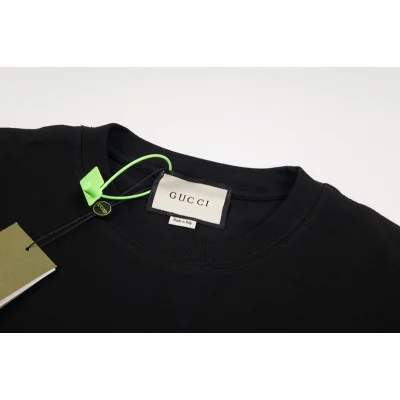 Футболка Gucci x The North Face Three Lines Print "Black" фото № 4