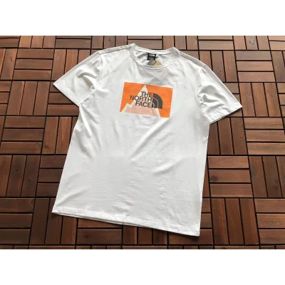 Футболка The North Face Mountains With Logo "White" фото № 3