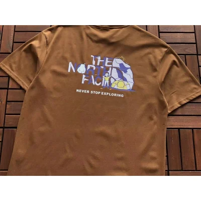 Футболка The North Face Lettering Never Stop Exploring "Brown" фото № 2
