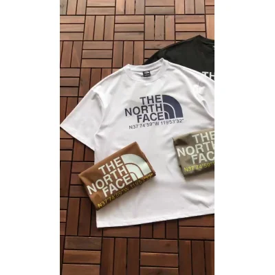 Футболка The North Face Logo WIth Coordinates "White" фото № 4 Футболка The North Face Logo WIth Coordinates "White" фото № 4