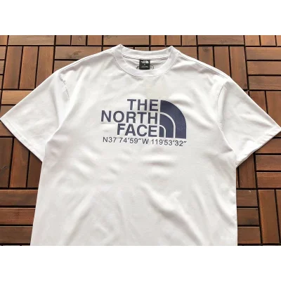 Футболка The North Face Logo WIth Coordinates "White" фото № 2 Футболка The North Face Logo WIth Coordinates "White" фото № 2