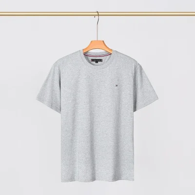 Футболка Tommy Hilfiger With Small Logo "Gray" фото № 2