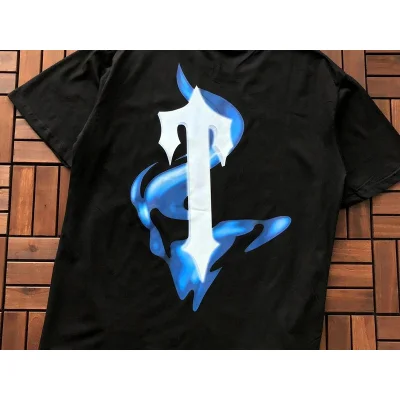 Футболка Trapstar Big Back Print With Colorful Shadow "Black" фото № 7