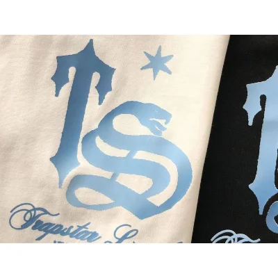 Футболка Trapstar Big Logo Letters under Arch And Star "White" фото № 5