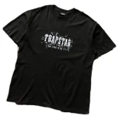 Футболка Trapstar Logo From Small Details "Black"