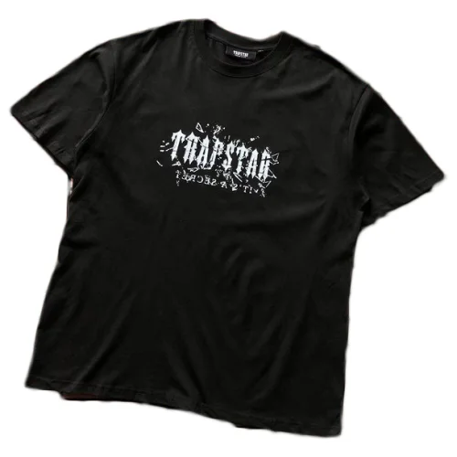 Футболка Trapstar Logo From Small Details "Black"