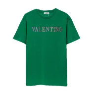 Футболка Valentino Shining Brand Name "Green"