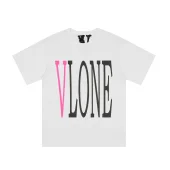 Футболка Vlone Pink V "White"