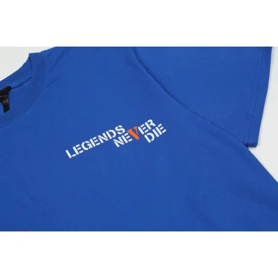 Футболка Vlone Legends Never Die V999 "Blue" фото № 6 Футболка Vlone Legends Never Die V999 "Blue" фото № 6