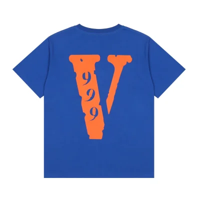 Футболка Vlone Legends Never Die V999 "Blue" фото № 2 Футболка Vlone Legends Never Die V999 "Blue" фото № 2