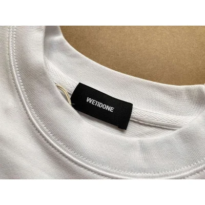 Футболка We11done With Rabbit Silhouette "White" фото № 2