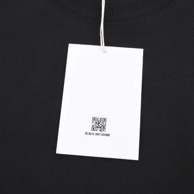 Футболка We11done Heart "Black" фото № 6