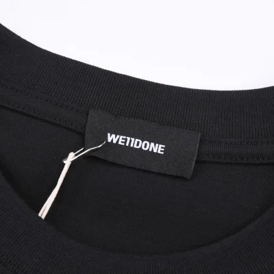 Футболка We11done Heart "Black" фото № 7