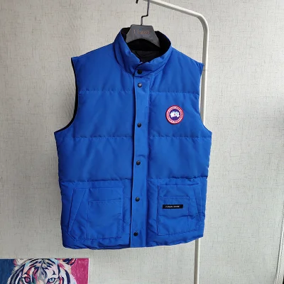 Жилетка Canada Goose Round Logo "Blue" фото № 3