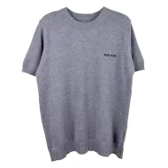 Жилетка Miu Miu Frontside Left Logo Miu Miu "Gray"