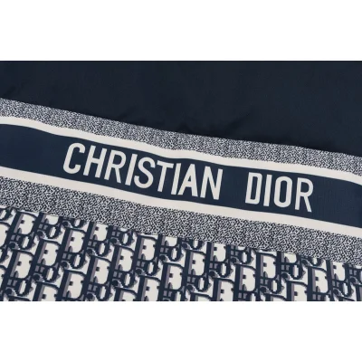 Двусторонний пуховик Christian Dior Monogram Oblique "Navy Blue" фото № 8
