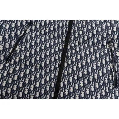 Двусторонний пуховик Christian Dior Monogram Oblique "Navy Blue" фото № 6