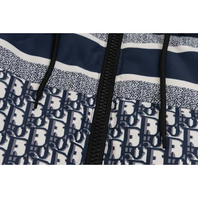 Двусторонний пуховик Christian Dior Monogram Oblique "Navy Blue" фото № 5