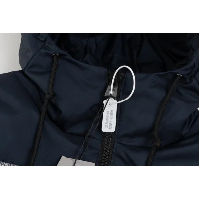 Двусторонний пуховик Christian Dior Monogram Oblique "Navy Blue" фото № 3