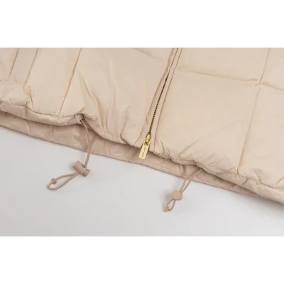 Пуховик Miu Miu Logo Block "Beige" фото № 4