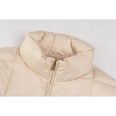 Пуховик Miu Miu Logo Block "Beige" фото № 8