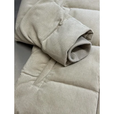 Пуховик Miu Miu Medium Weight Corduroy "Sand Beige" фото № 6