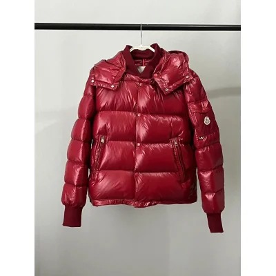 Пуховик Moncler Maljasset "Red" фото № 2