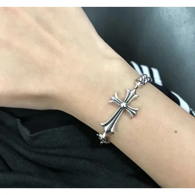 Браслет Chrome Hearts Style "Silver" фото № 3