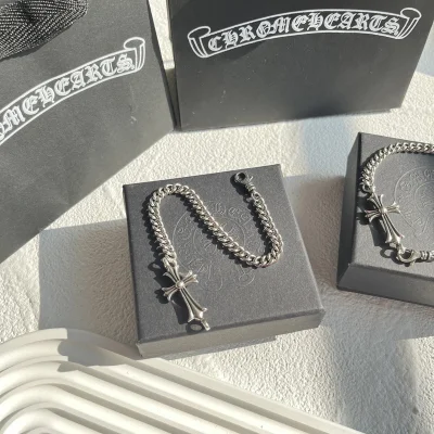 Браслет Chrome Hearts Style "Silver" фото № 2