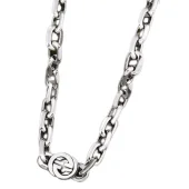 Подвеска Gucci Connected Logo Letters "Silver"