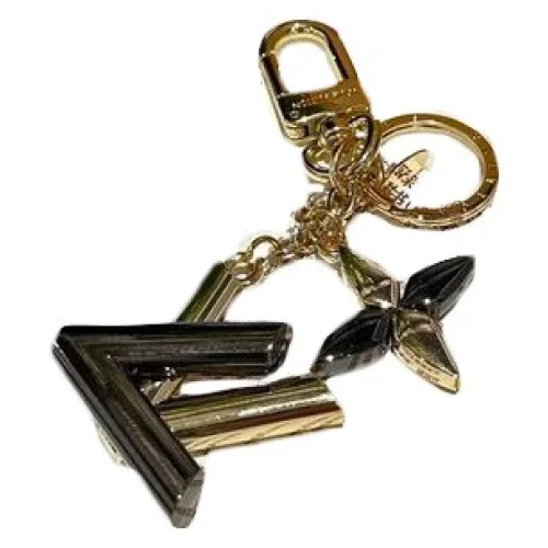 Брелок Louis Vuitton Big Logo Symbols "Gold"